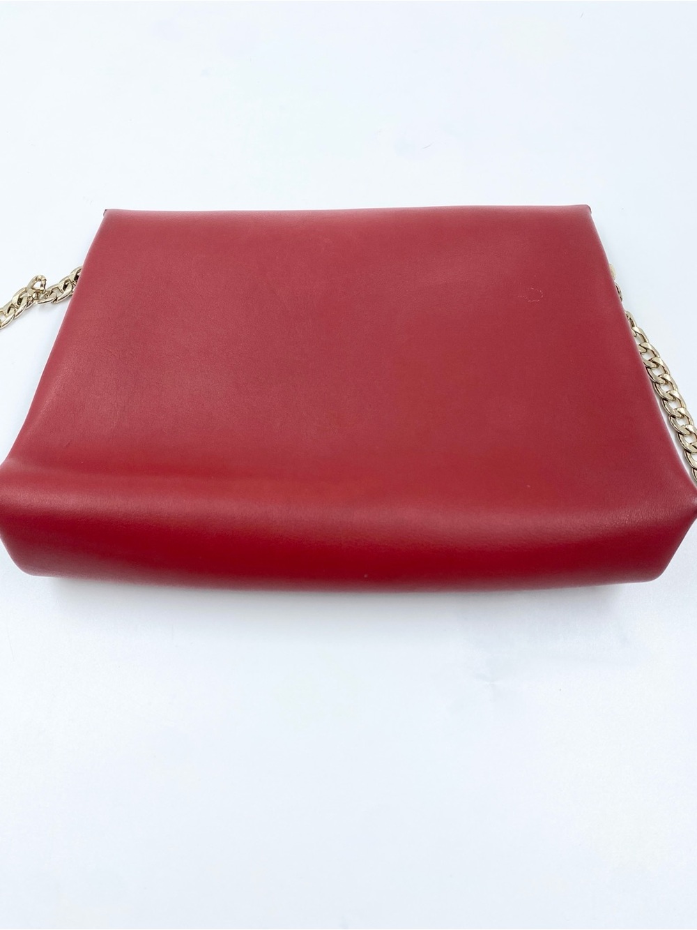 Designer Inspired Style Purse Snake Emblem Crossbody Bag Maroon - Picture 4 of 7